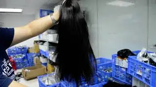 No Shed No Tangle,Wholesale Lace frontal Straight Human Hair Wig