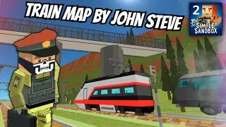Simple Sandbox 2 Train Map