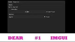 ImGUI Tutorial #1 | Set up with GLFW