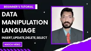 Data Manipulation language | Data Manipulation Command | Insert | Update | Delete | DML