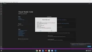 How to install Visual Studio Code 1.43 on a Chromebook