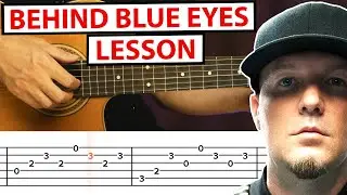 Limp Bizkit - Behind Blue Eyes | Easy Fingerstyle Guitar Lesson