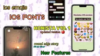 iOS Instagram for all Android Phones🍎 || Honista v10.1 || iOS emojis & fonts + iOS reels & stories
