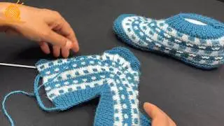 669- Very Easy Knitting Ladies Shoes , Socks , Slipper , Booties | Woolen Socks | Ladies Socks