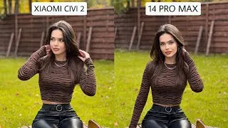 Xiaomi Civi 2 Vs Iphone 14 Pro Max | Camera Test