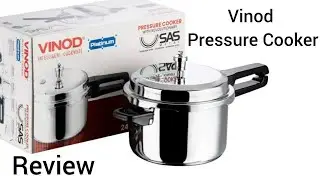 Vinod 18/8 Stainless Steel 5Ltr Pressure Cooker Induction Friendly Review & Demo of rice Idli Recipe