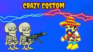 DA2 MINI MILITIA CRAZY LIVE STREAMING 🤣 noob vs noob 😜