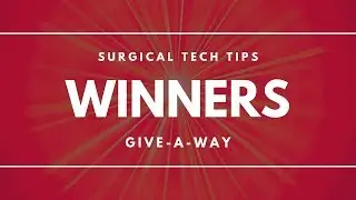 THE WINNERS! (Tech week Give-a-way)