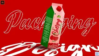 Juice Box | Packaging Design | Adobe illustrator in HINDI / हिंदी  Tutorial
