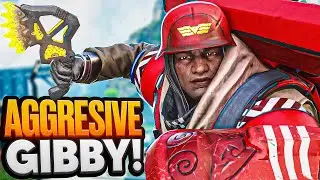 I Became the Most AGGRESSIVE Gibraltar in Apex Legends!