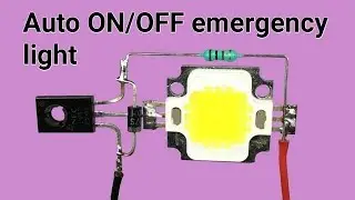 Auto on / off emergency light