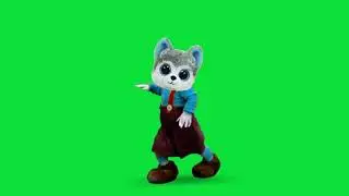 Free Green Screen Dancing cartoon || copyright free video