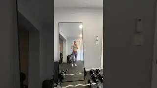 Наш домашний спортзал #линаличман #спорт #жизнь #franchbulldog