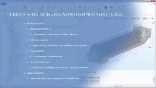 How to Use Boolean Selections in COMSOL Multiphysics®