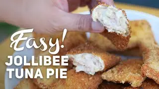 Easy Cheesy Tuna Pie at Home (Jollibee Recipe Using Bread) 🍞