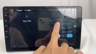How to Set a System Lock Screen Password | Eonon A12S Series Double Din Car Stereo