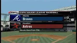 ESPN MLB 2K4 | Atlanta Braves vs Houston Astros NLDS | Game 3