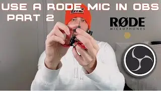Use A Rode Mic In OBS. Mac. Easy.