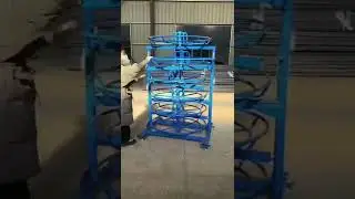 Стеллаж стойка для хранения рукавов высокого давления