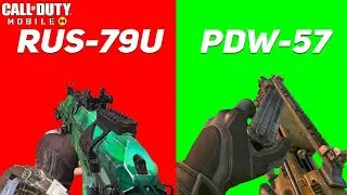PDW-57 VS RUS-79u COMPARISON - WHICH IS THE BEST SMG? | CALL OF DUTY: MOBILE