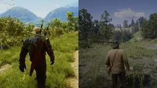 The Witcher 3 Next Gen Vs Red Dead Redemption 2 RTX 3080 Max Settings RDR2 Needs A Nextgen Patch?