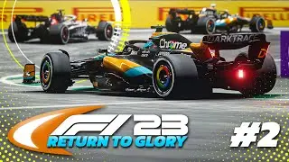 F1 23 DRIVER CAREER MODE Part 2: Do we have a tyre wear issue? 110% AI!