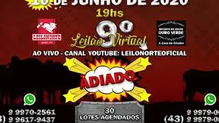 9º LEILÃO VIRTUAL LEILONORTE - ADIADO PARA 10/06/2020
