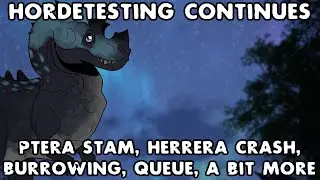 The Isle News Updates: More Testing, Pteranodon Stam, Herrera, Burrowing, Queue, More