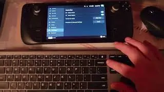 Bluetooth Keyboard and Mouse Synced to Steam Deck! It's a handheld PC, gaming and emulation machine!