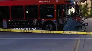 Choque de autobús de Metro deja 7 personas en el hospital: Esto se sabe