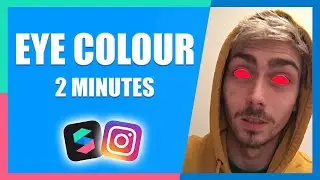 Two Minute Eye Colour Change Filter Effect (Easy) | Instagram & Facebook | Spark AR Tutorial