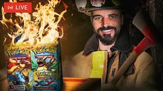 TOO HOT TO HANDLE! Opening Flashfire Pokemon Cards - Poke Vault Live