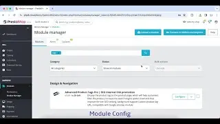 [PrestaShop Modules] - Product SEO Tag Manager - Tags Internal Linking Builder