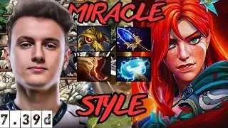Miracle Style Windranger Gameplay 7.39d