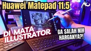 Huawei MatePad 11.5 di mata Illustrator 