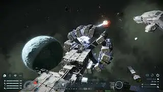 Space Engineers - 300RPM rotating large railgun assembly (AWT script)