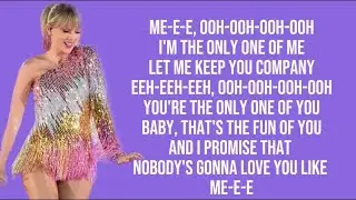 Taylor Swift - Me (Lyrics)