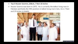 Top 10 Tallest Mans In World