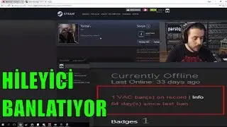 UNLOST CSGO HİLECİSİNİ BANLATIYOR! STEAM VAC BAN!