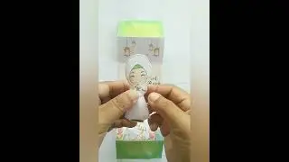 Cara Membuat Kartu Ucapan Lebaran Paper Squishy
