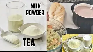 Milk powder tea recipe / Nestle Nido