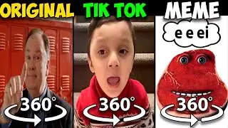 360° VR e e ei i'm on vacation Original vs Tik Tok vs Meme
