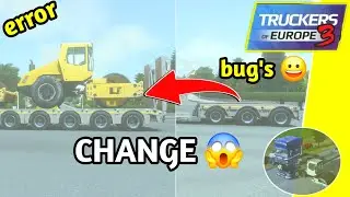 😲 SHOCKING ERROR OR BUG'S IN 🚚 TRUCKERS OF EUROPE 3 | UPDATE V0.46.2 |