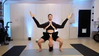 COUPLES Yoga Challenge - Derek Hough and Hayley Erbert's Dayley Life