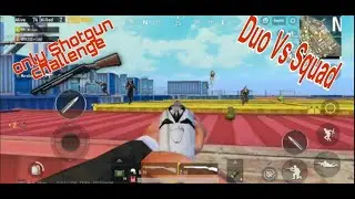 Only Shotgun Challenge Duo vs Squad Ft. EchO YT | PUBG Mobile |