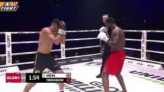 شاهد كيف إنتهى نزال البطل المغربي محمد توشاسي ضد المقاتل السورنامي أبينا 💪