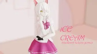 (READ DESC.)MMD FNAF MANGLE-ICE CREAM(BLACKPINK X SELENA GOMEZ)