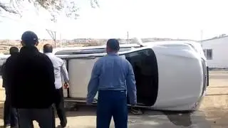 Lexus 570  авария в Мангистау