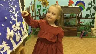 Красное платье с воланом Kseniya Kids