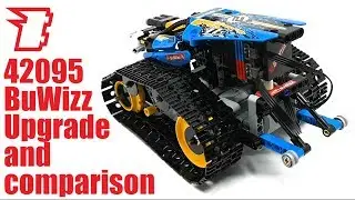 Lego 42095 BuWizz upgrade and comparison